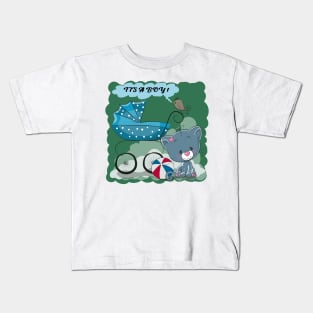 it's a boy Kids T-Shirt